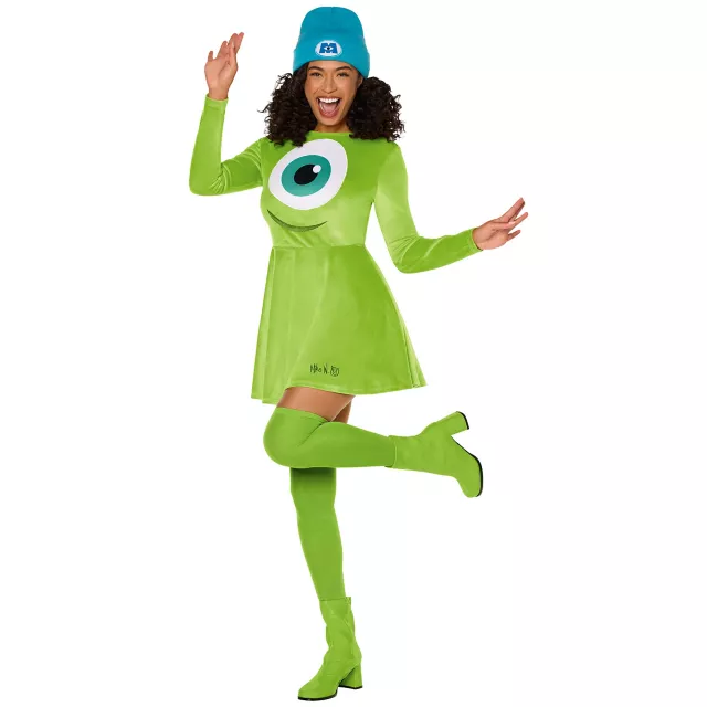 Adult Mike Wazowski Dress Costume - Monsters Inc.