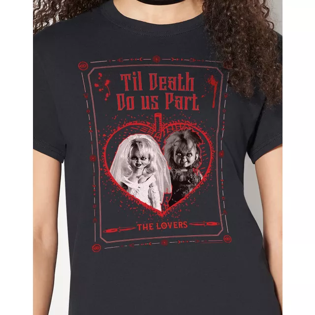 Til Death Do Us Part Chucky and Tiffany T Shirt