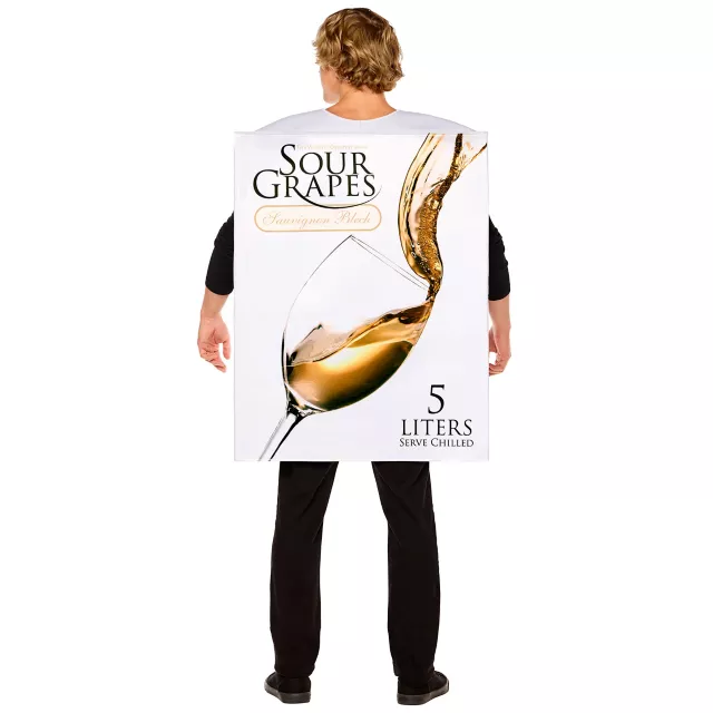 Adult Wine Box 3D Costume