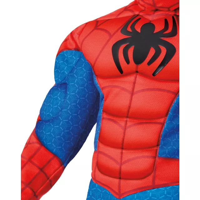 Toddler Spider-Man Muscle Suit Costume - Spidey and His Amazing Friends