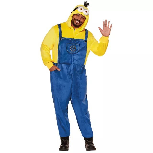 Adult Kevin Plus Size Jumpsuit - Minions