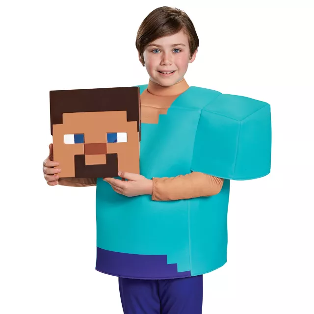 Kids Steve Costume Deluxe - Minecraft