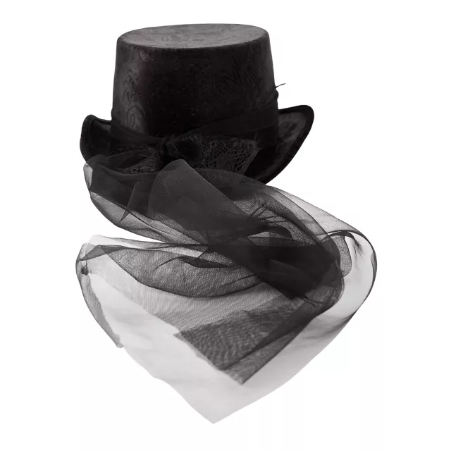 Vampire Lace Top Hat