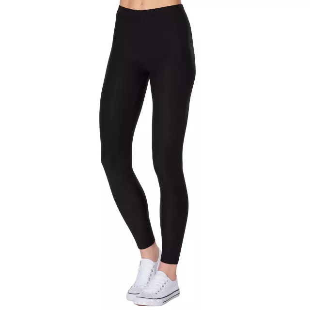 Black Footless Leggings