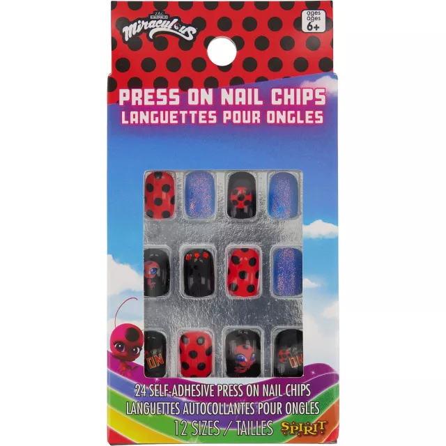 Ladybug Press on Nails