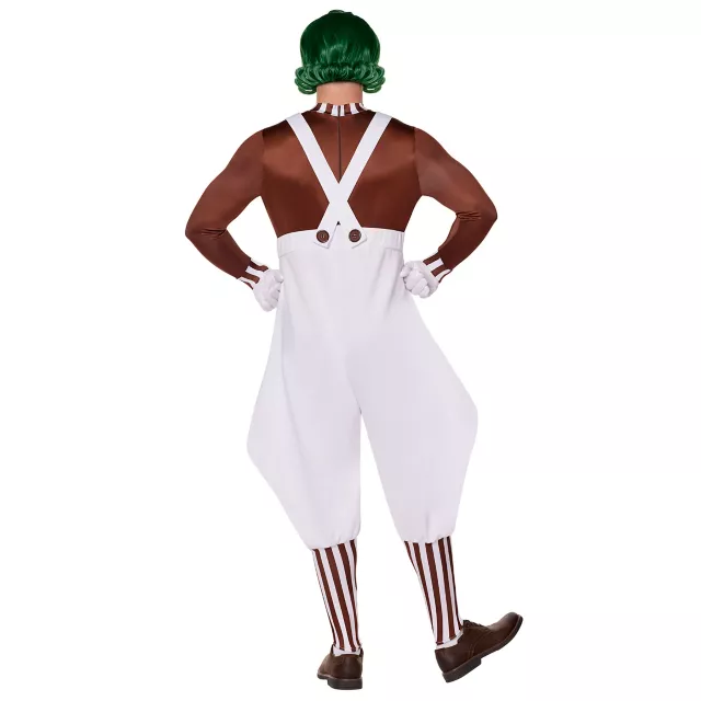 Adult Oompa Loompa Plus Size Costume - Willy Wonka and the Chocolate Factory