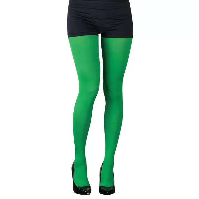 Opaque Tights - Green