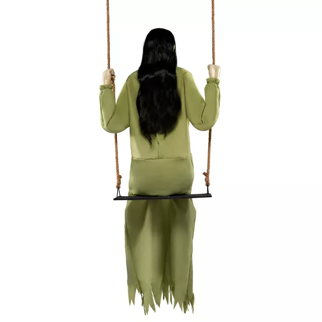 Empty Soul Girl On A Swing Static Prop