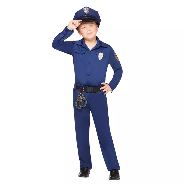 Kids Police Officer Costume