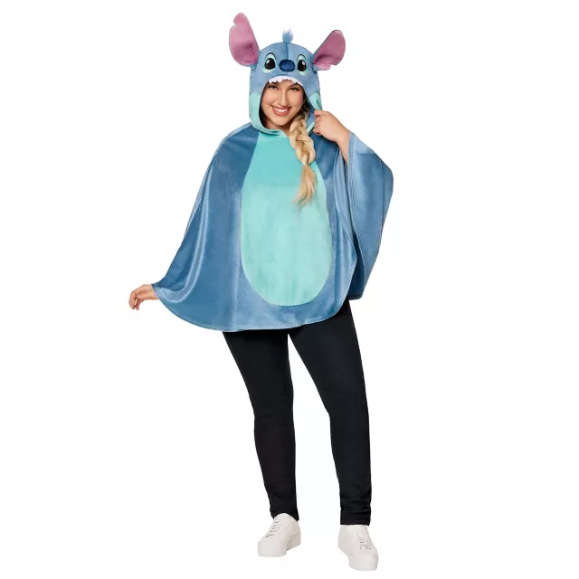 Adult Stitch Poncho Costume Top - Lilo & Stitch
