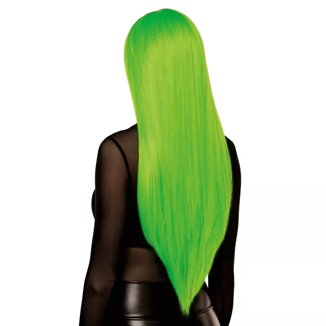 Lime Green Straight Wig