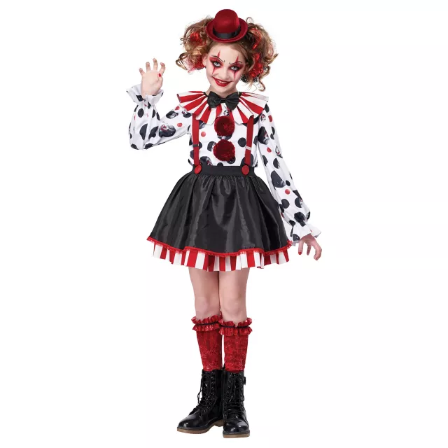 Kids Sinister Clown Costume