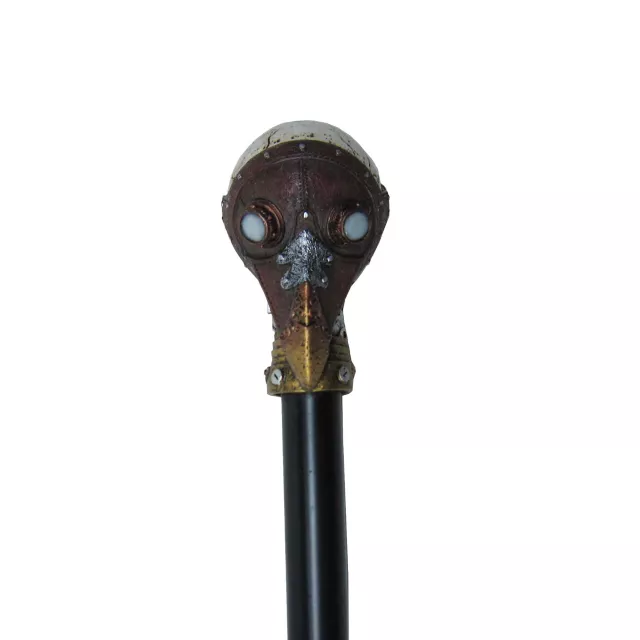 Steampunk Raven Skull Staff