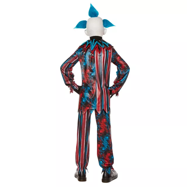 Kids Dark Carnival Clown Costume
