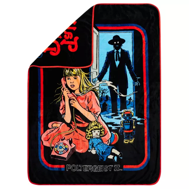 Poltergeist II Fleece Blanket - Steven Rhodes