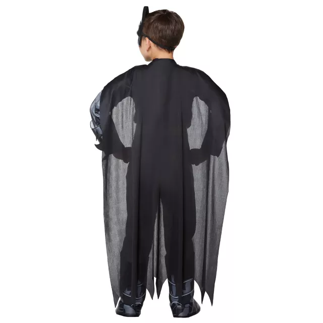 Kids Grey and Black 3D Batman Costume - DC Comics