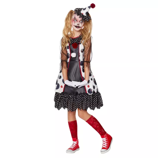 Kids Creepy Clown Costume