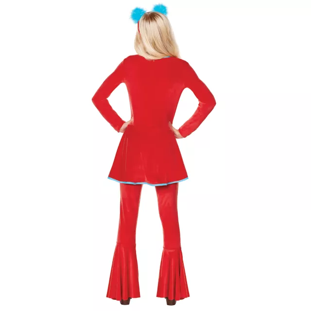 Kids Thing 1 and Thing 2 Bell Bottom Costume - Dr. Seuss