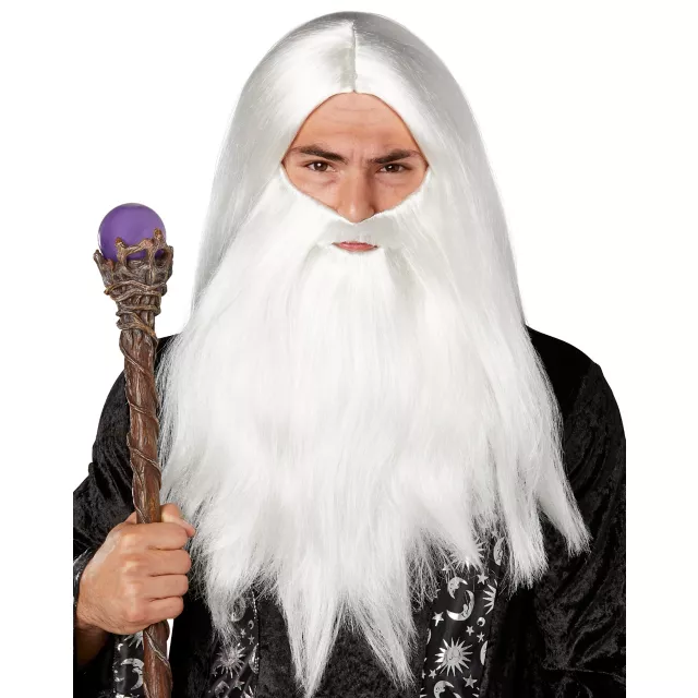 Merlin Wizard Beard and Wig