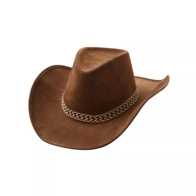 Deluxe Brown Cowboy Hat