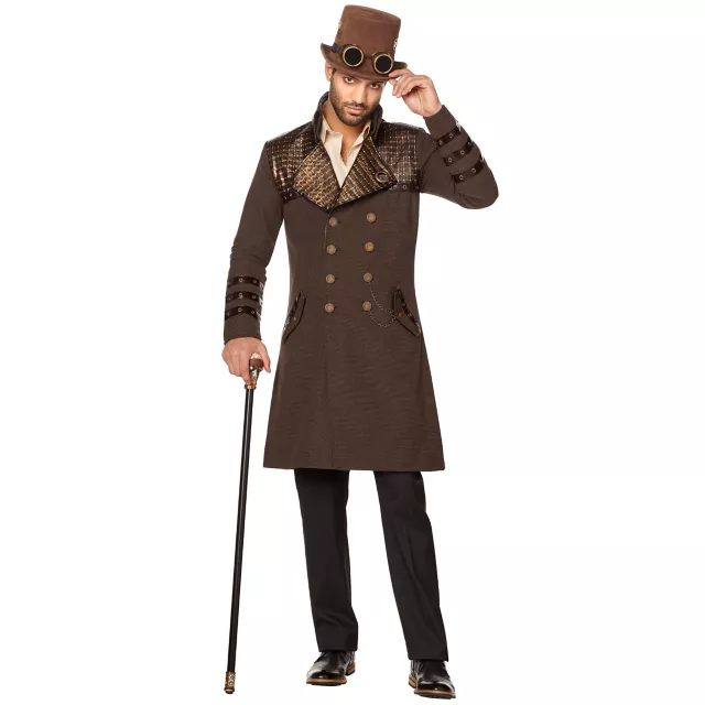 Adult Steampunk Duster Jacket