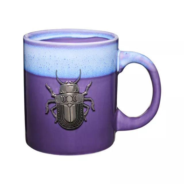Mystical Arts Purple Beetle Mug