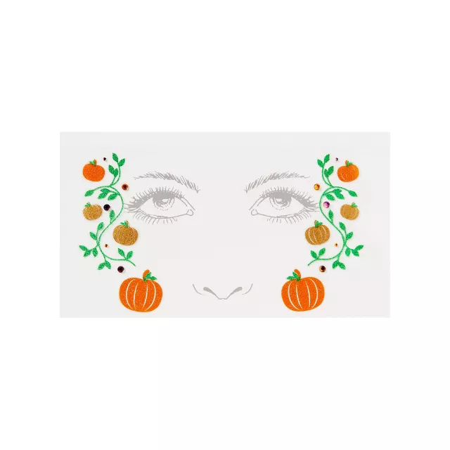 Pumpkin Face Decal
