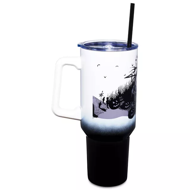 The Nightmare Before Christmas Jack Skellington Tumbler with Straw - 40 oz.