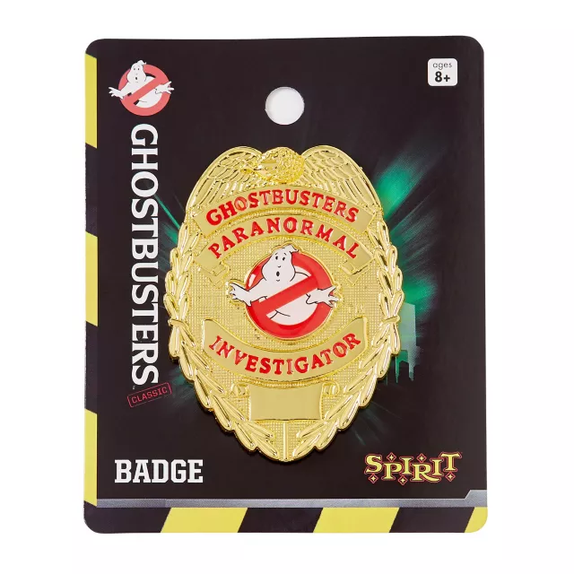 Paranormal Investigator Badge - Ghostbusters