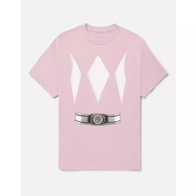 Pink Power Rangers T Shirt