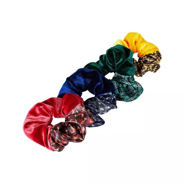 Hogwarts Scrunchies 4 Pack - Harry Potter