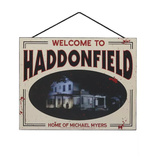 Haddonfield Home of Michael Myers Sign - Halloween