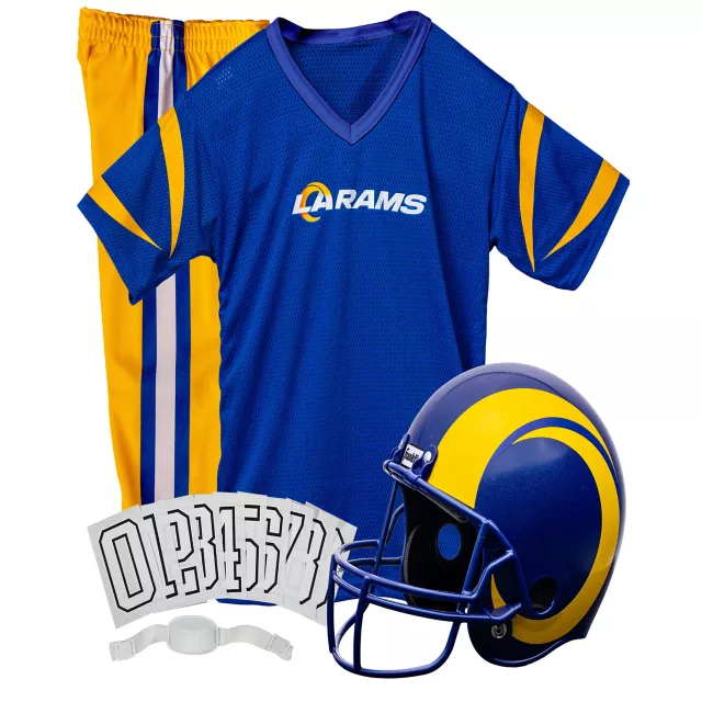 Kids Los Angeles Rams NFL Deluxe Uniform Costume - Franklin Sports