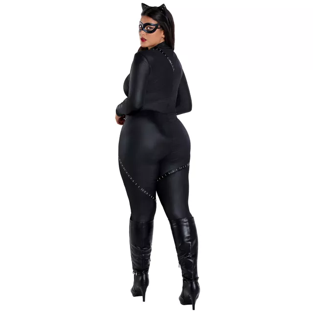 Adult Catwoman Plus Size Catsuit Costume - DC Villains