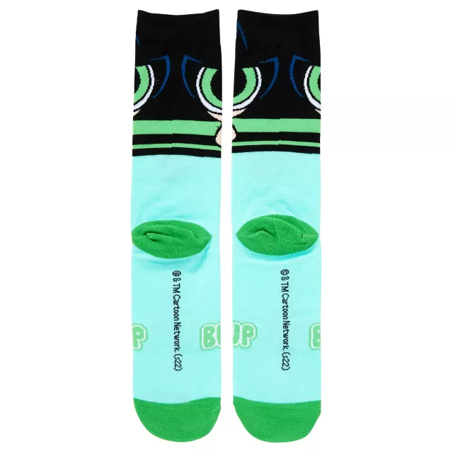 Buttercup Crew Socks - The Powerpuff Girls