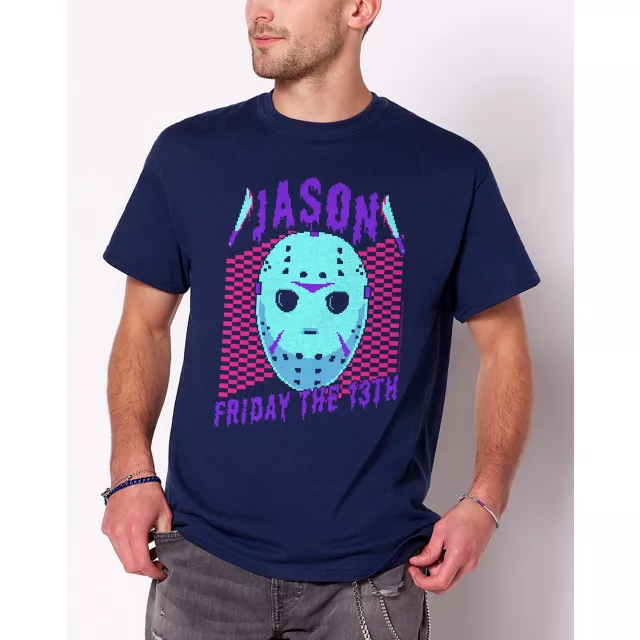 Game Over Jason Voorhees Mask T Shirt - Friday the 13th