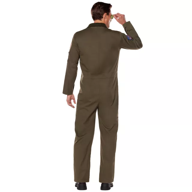 Adult Top Gun Jumpsuit Costume