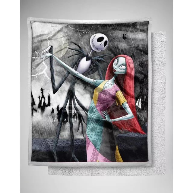 Always Together Sherpa Fleece Blanket - The Nightmare Before Christmas