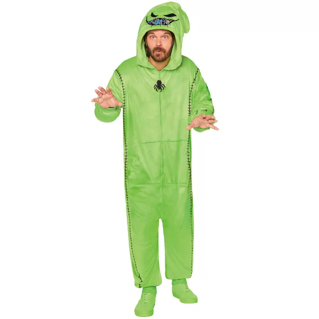 Adult Oogie Boogie Plus Size Jumpsuit Costume - The Nightmare Before Christmas