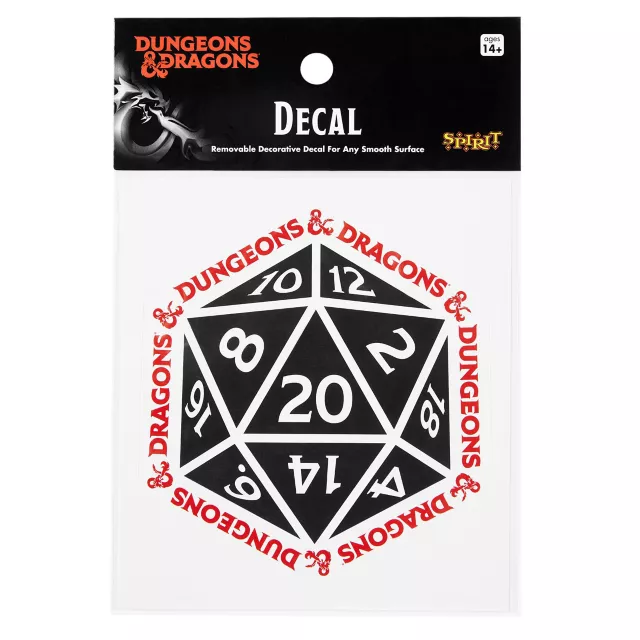 Dice Decal - Dungeons & Dragons