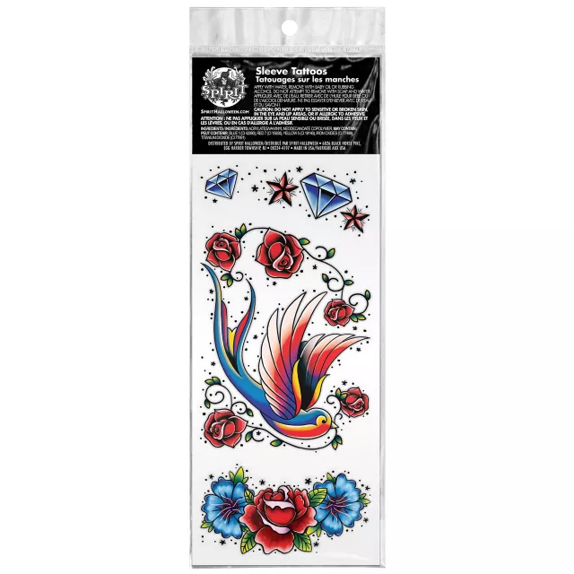 Punk Sleeve Temporary Tattoos