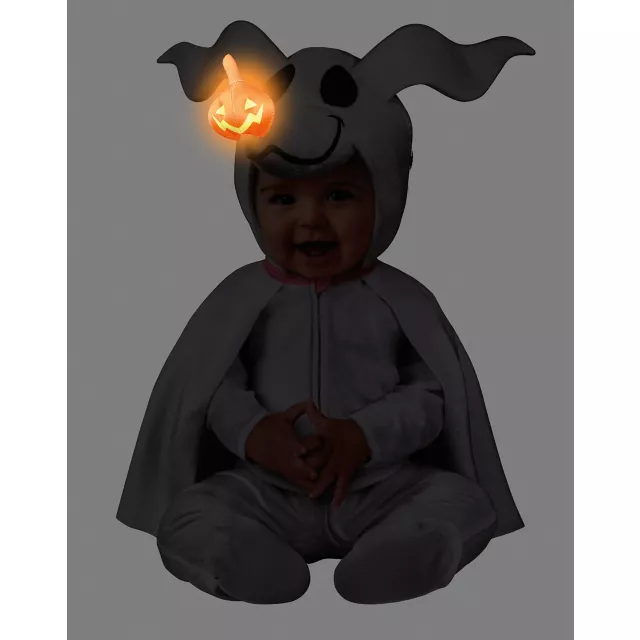 Baby Zero Light-Up Hooded Jumpsuit Costume - The Nightmare Before Christmas