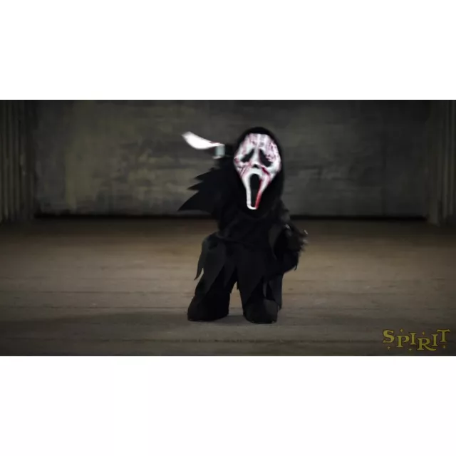 10 Inch Ghost Face Side Stepper Decoration