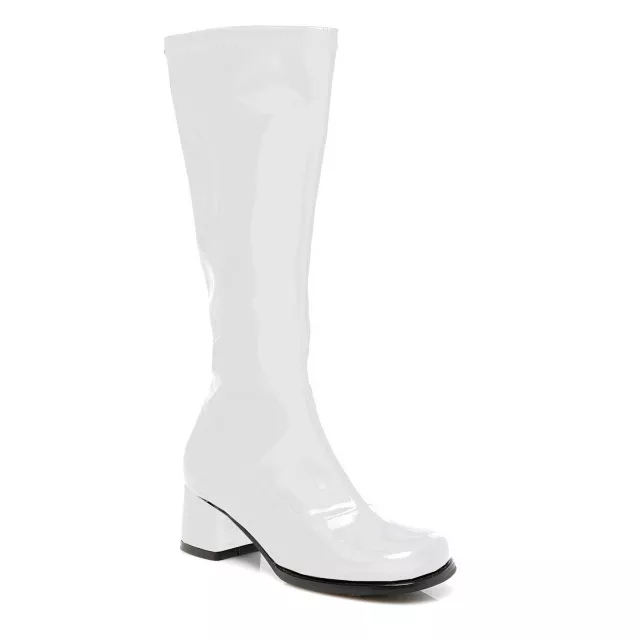 Kids White Go Go Boots