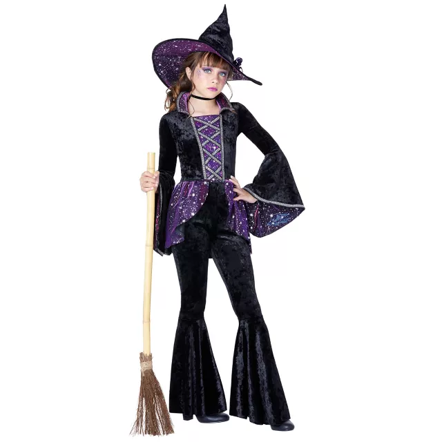 Kids Dark Magic Witch Costume