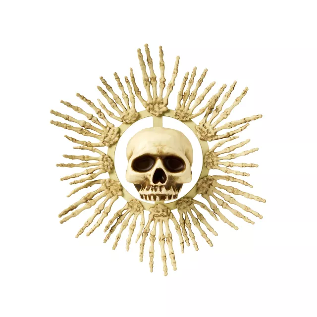 Skeleton Hand Wreath