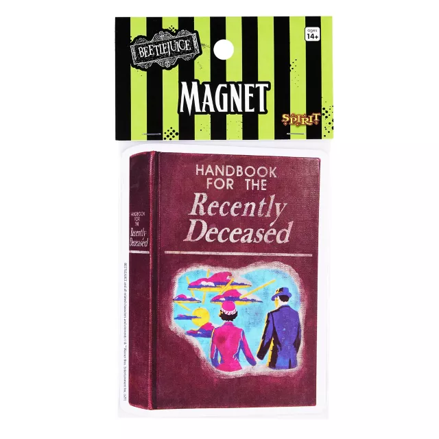 Handbook for the Recently Deceased Magnet - Beetlejuice