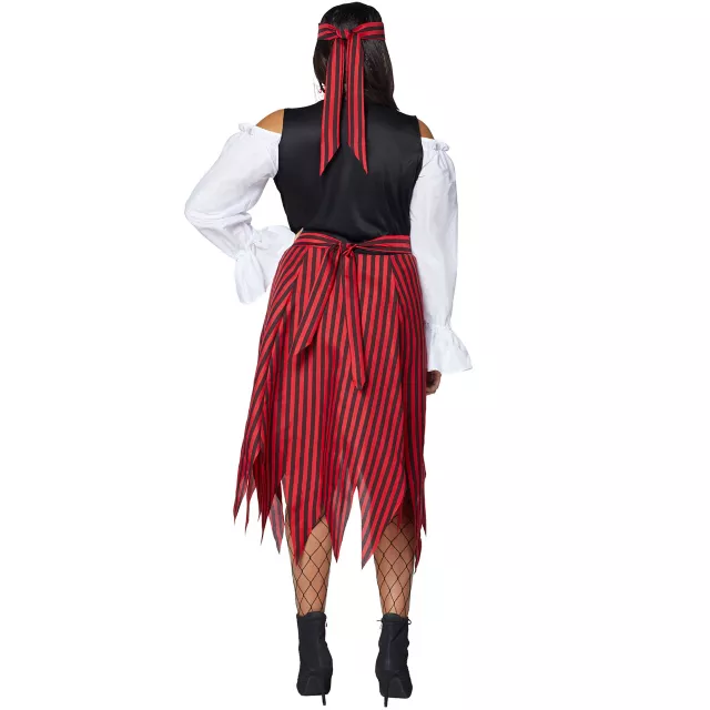 Adult Buccaneer Beauty Pirate Plus Size Costume