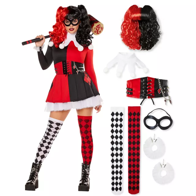 Adult Classic Harley Quinn Costume The Signature Collection - DC Villains