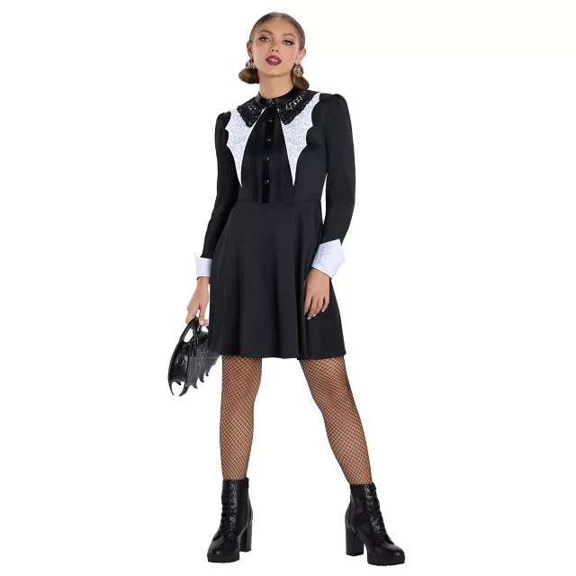 Adult Black Gothic Dress